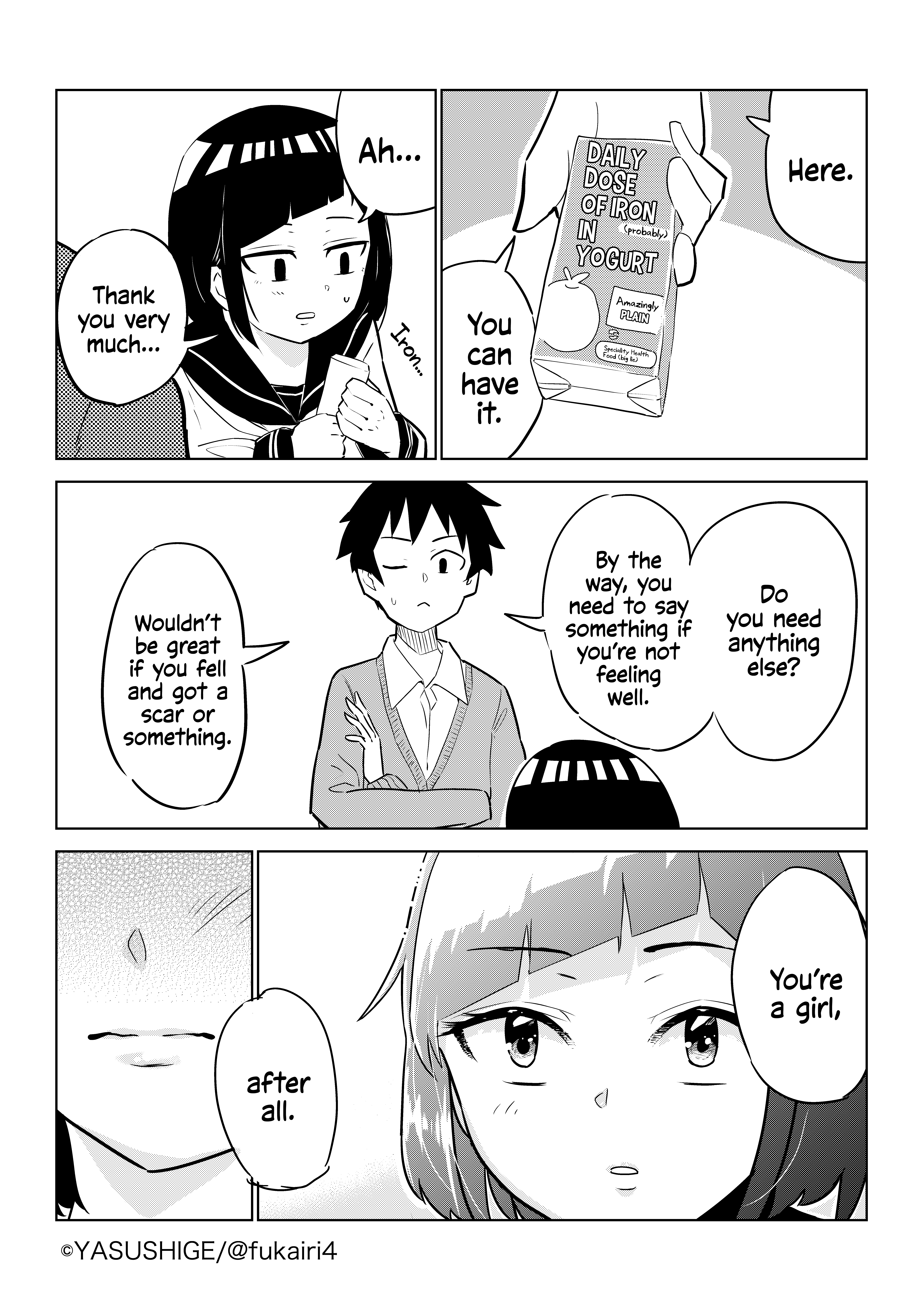 My Classmate Tanaka-san is Super Scary Chapter 3 3